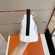 Hermes Flex Slip-on Sneaker White - 5