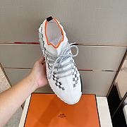 Hermes Flex Slip-on Sneaker White - 3