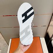 Hermes Flex Slip-on Sneaker White - 4