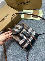 Burberry Brown Micro Backpack 19x16.5x8.5cm - 1