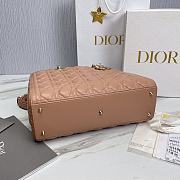 Dior Lady Large Pink 32 x 25 x 11 cm - 5