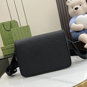 Gucci GG Crossbody Bag Black 26x19x7cm