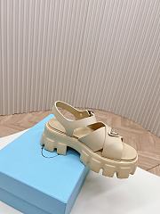 Prada Beige Rubber Sandals - 2