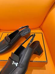 Hermes Infinie 50 Pump Black 5cm - 5