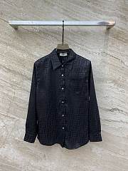 Fendi FF Motif Twill Shirt - 1