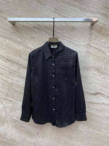 Fendi FF Motif Twill Shirt