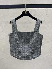 Chanel Tweed Sleeveless Grey - 1