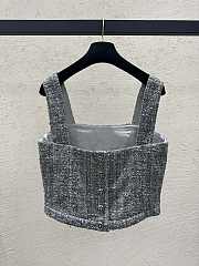 Chanel Tweed Sleeveless Grey - 4