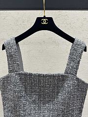 Chanel Tweed Sleeveless Grey - 3