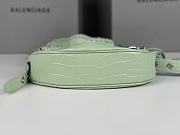 Balenciaga Le Cagole Light Green Crocodile 26cm - 6