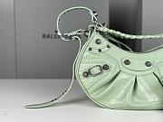 Balenciaga Le Cagole Light Green Crocodile 26cm - 4