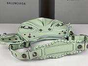 Balenciaga Le Cagole Light Green Crocodile 26cm - 2