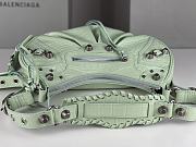 Balenciaga Le Cagole Light Green Crocodile 33cm - 2