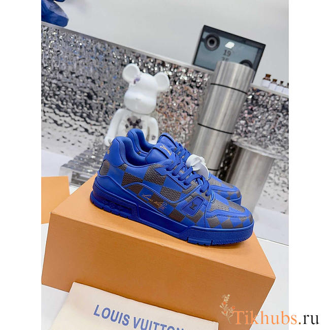 Louis Vuitton LV Trainer Sneakers Blue - 1