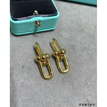 Tiffany Earings Metal Gold