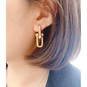 Tiffany Earings Metal Gold - 2