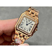 Cartier Panthere de Quartz Watch Yellow Gold Diamond 22mm - 4