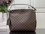 Louis Vuitton LV Graceful PM Damier Brown Red 35x30x11cm - 1