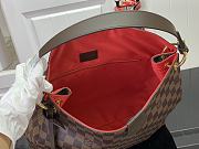 Louis Vuitton LV Graceful PM Damier Brown Red 35x30x11cm - 5