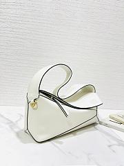 Loewe Puzzle Hobo Bag White 29x12x10cm - 5