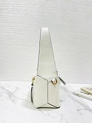 Loewe Puzzle Hobo Bag White 29x12x10cm - 4