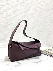 Loewe Puzzle Hobo Bag Red Wine 29x12x10cm - 2