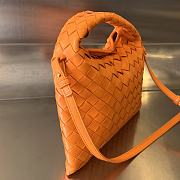 Bottega Veneta Mini Hop Orange Bag 25.5x14.5x11cm - 3