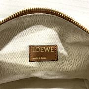 Loewe Small Cubi Bag Anagram White 20.5x17x12.5cm - 3