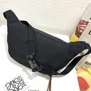 Loewe Puffer Bum Bag Black 24x15.5x11cm - 5