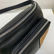 Loewe Puffer Bum Bag Black 24x15.5x11cm - 4