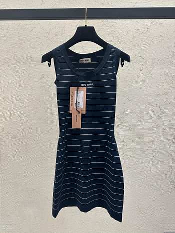 Miu Miu Striped Mini Dress