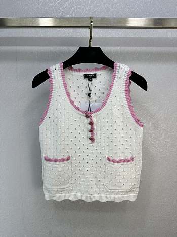 Chanel White Tank Top 