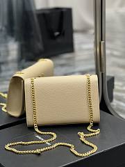 YSL Kate Beige Bag Gold 20cm - 2