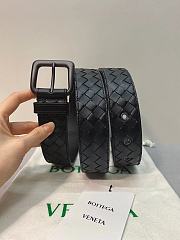 Bottega Veneta Black Belt 3.5cm - 4