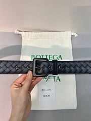 Bottega Veneta Black Belt 3.5cm - 2