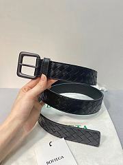 Bottega Veneta Black Belt 3.5cm - 3