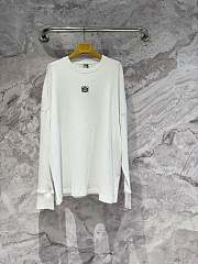 Loewe Long-Sleeve T-Shirt White - 1