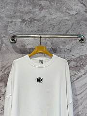 Loewe Long-Sleeve T-Shirt White - 3