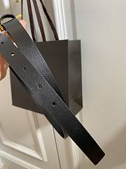 Bottega Veneta Leather Belt 1.5cm - 5