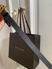 Bottega Veneta Leather Belt 1.5cm - 4