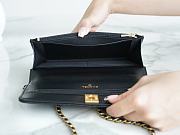 Chanel Wallet On Chain Black Gold 19cm - 5