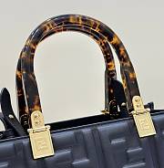 Fendi Sunshine Small Black Tote 25.5x22.5x12cm - 3