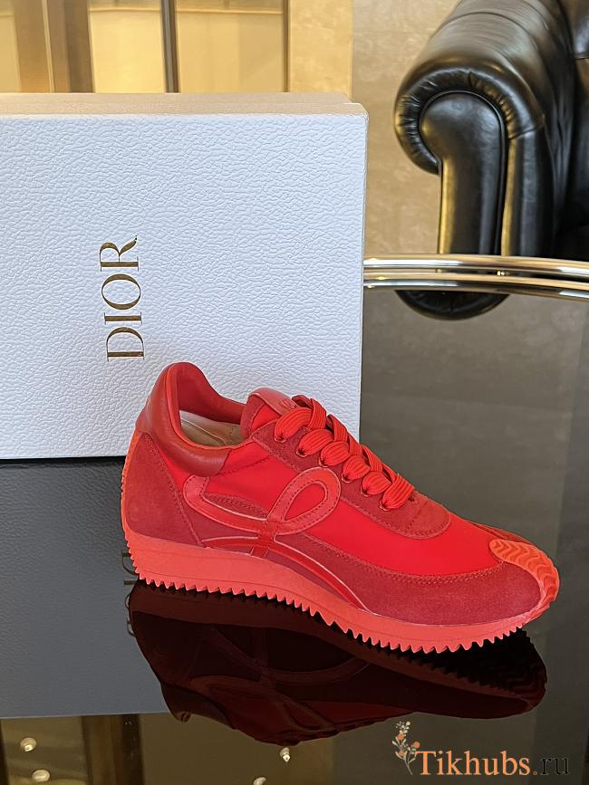 Loewe Flow Runner Sneaker Red - 1