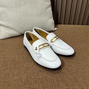 Hermes Colette Loafer White - 1