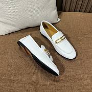 Hermes Colette Loafer White - 2