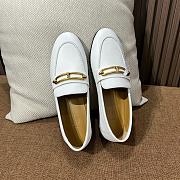 Hermes Colette Loafer White - 3