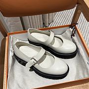 Hermes Hoxton Oxford Shoe White - 2