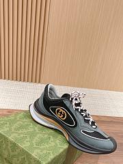 Gucci Black GG Logo Run Sneakers - 4