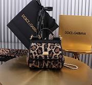 Dolce & Gabbana Black Mini Sicily Handbag 16cm - 1