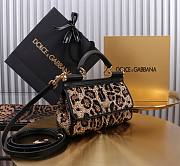 Dolce & Gabbana Black Small Sicily Handbag 18cm - 5